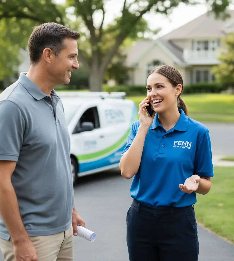Fenn Pest Control customer support in Potosi